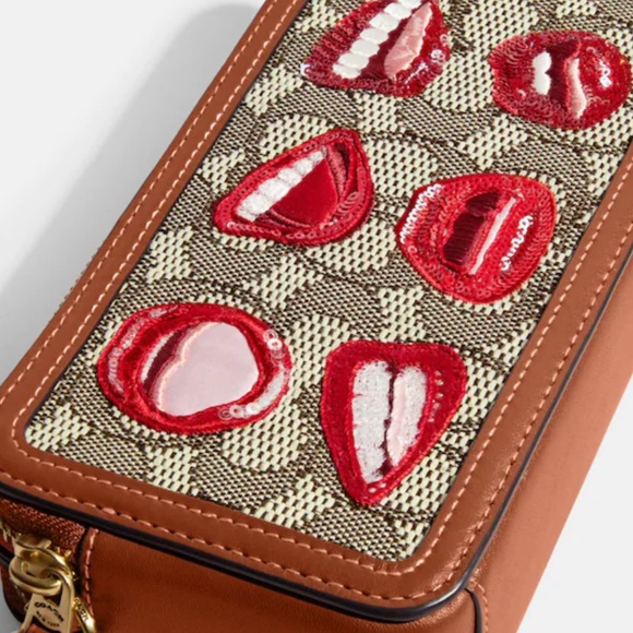 Coach X Tom Wesselmann Kira Crossbody In Signature Textile Jacquard - Picture 5 of 5